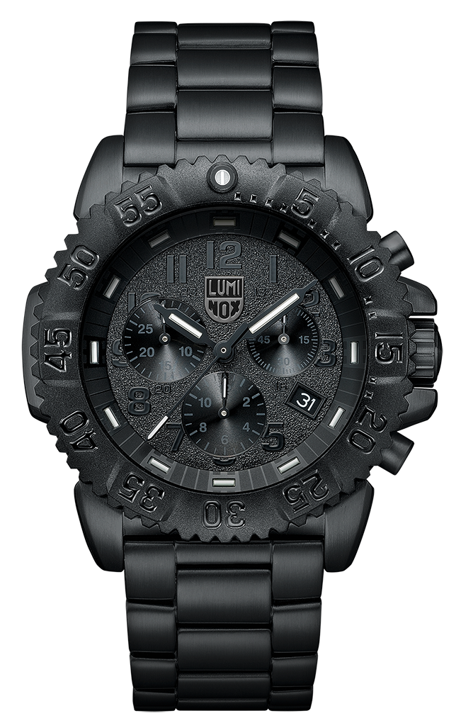 NAVY SEAL STEEL COLORMARK CHRONOGRAPH 3180 SERIES Ref.3182Blackout