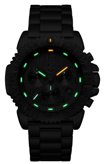 NAVY SEAL STEEL COLORMARK CHRONOGRAPH 3180 SERIES Ref.3182Blackout 