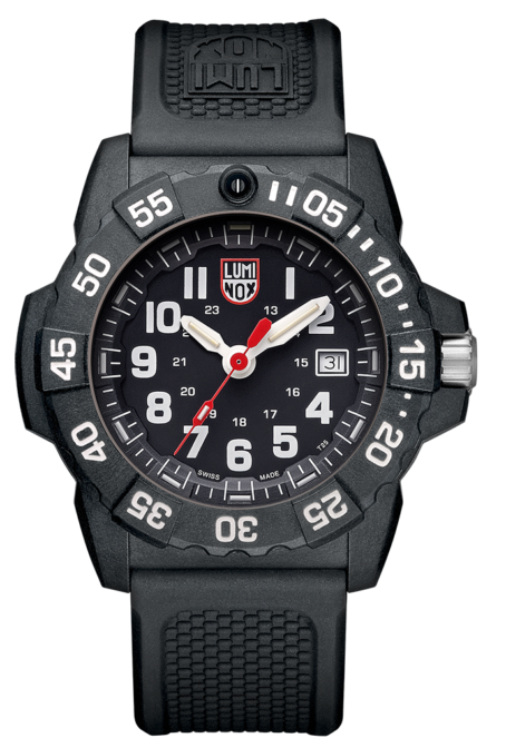 最安値新品luminox new model3503NDnavy seals稼働完動美品 時計