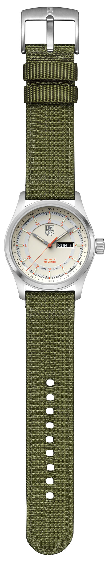 ルミノックス LUMINOX 腕時計 メンズ 1903 アタカマ フィールド オートマティック 1900シリーズ Atacama Field Automatic 1900 SERIES 自動巻き（SW 220-1/手巻き付） ブルーxブルー アナログ表示