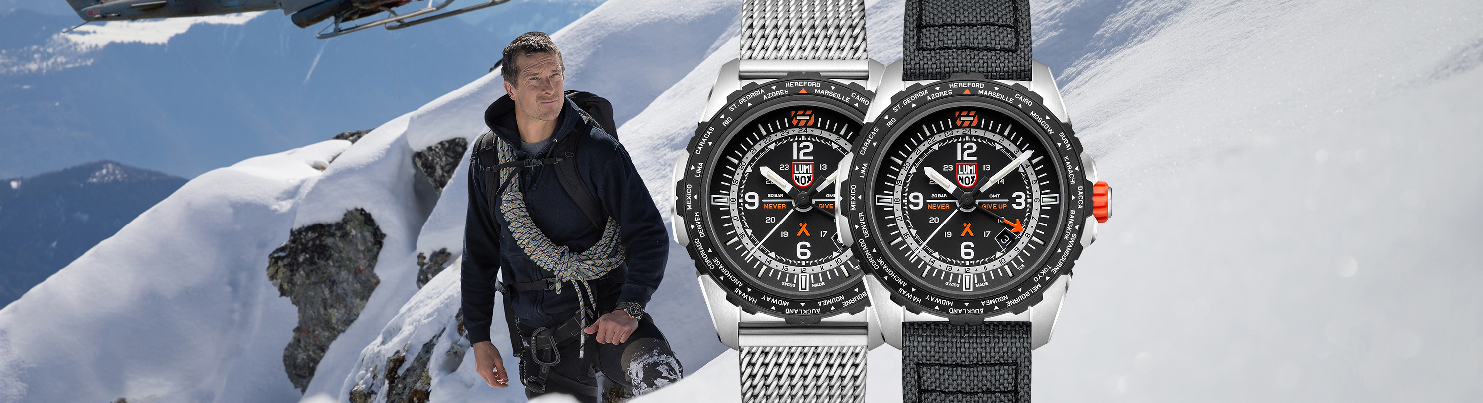 BEAR GRYLLS SURVIVAL 3760 AIR SERIES | Luminox ルミノックス公式サイト