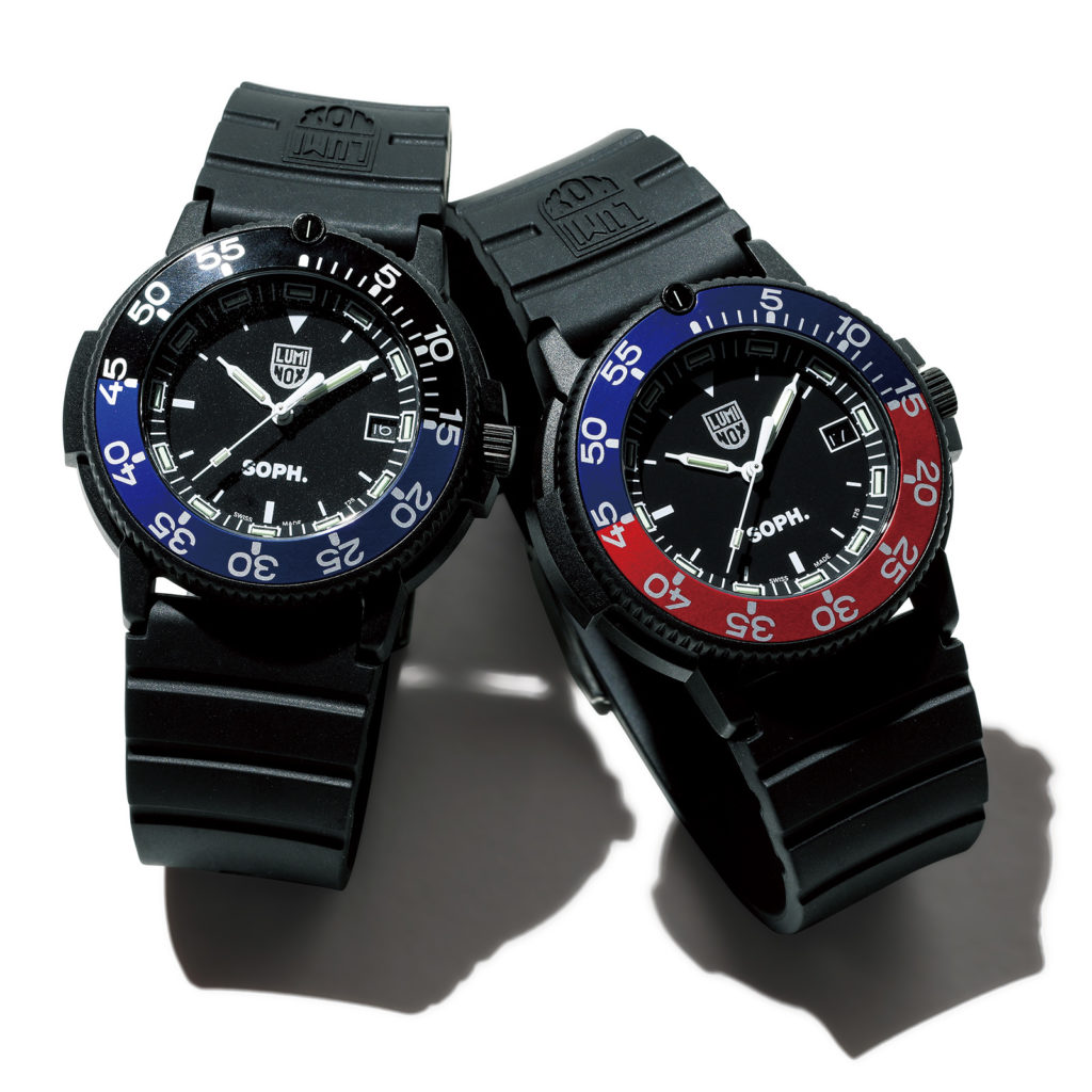 腕時計　SOPH.  luminox 箱付き　超美品腕時計