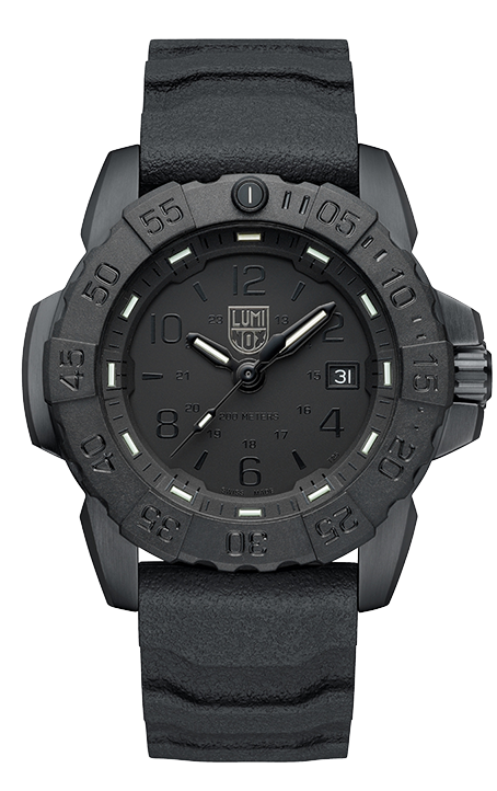 SALE品質保証ルミノックス LUMINOX 腕時計 3252.BO L メンズ ネイビーシールスチール ブラックアウト NAVY SEAL STEEL クォーツ ネイビーシールダイブウォッチシリーズ