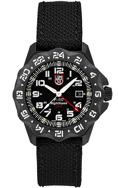 ルミノックス LUMINOX 腕時計 メンズ 6441 F-117 ナイトホーク 6440 シリーズ 44mm F-117 NIGHTHAWK 6440 SERIES 44mm クオーツ（Ronda 515.24H） ブラックxブラック アナログ表示