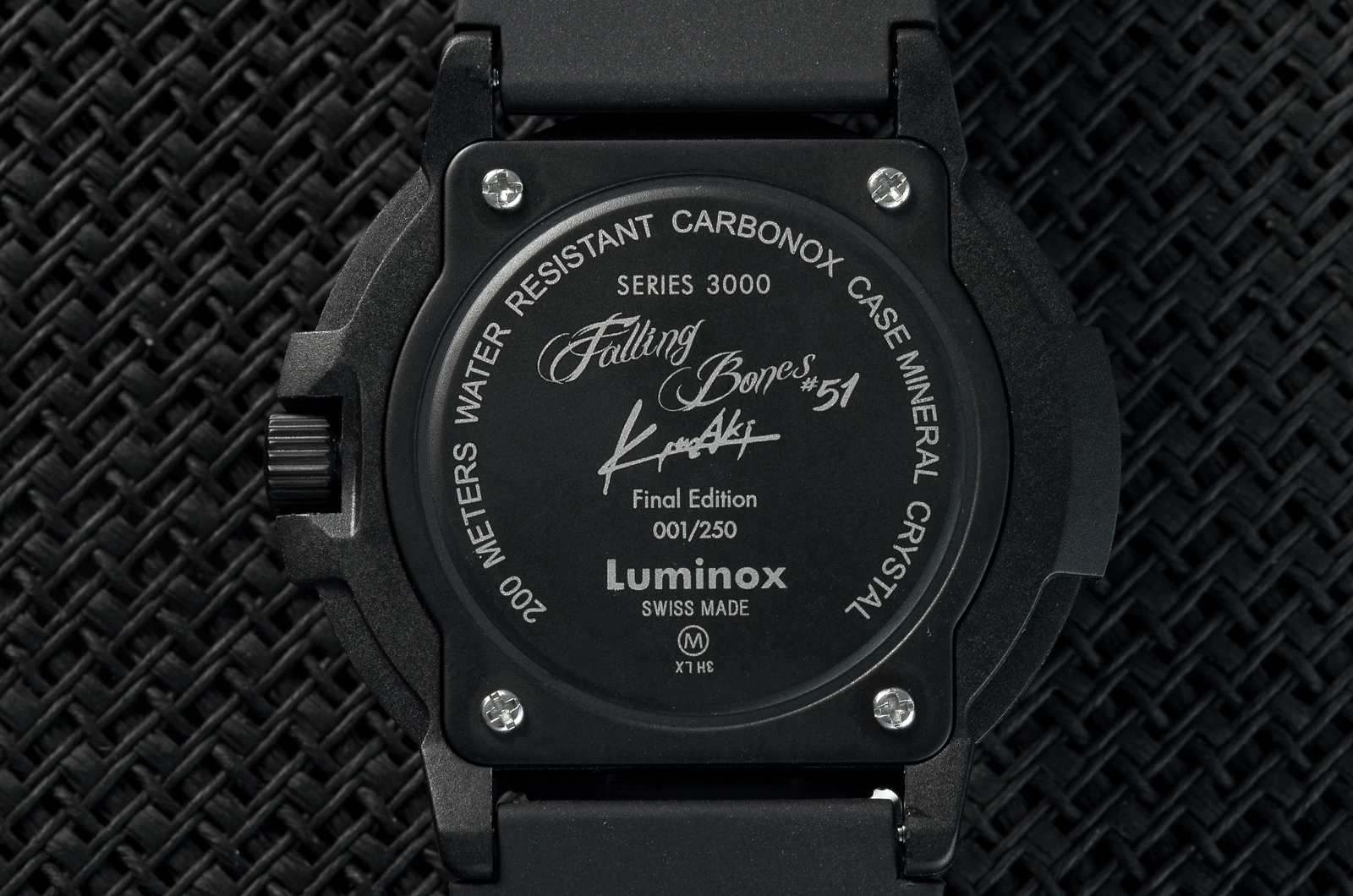 上品】 Luminox 3000 FALLINGBONES FE SET 岩城滉一モデル 腕時計 