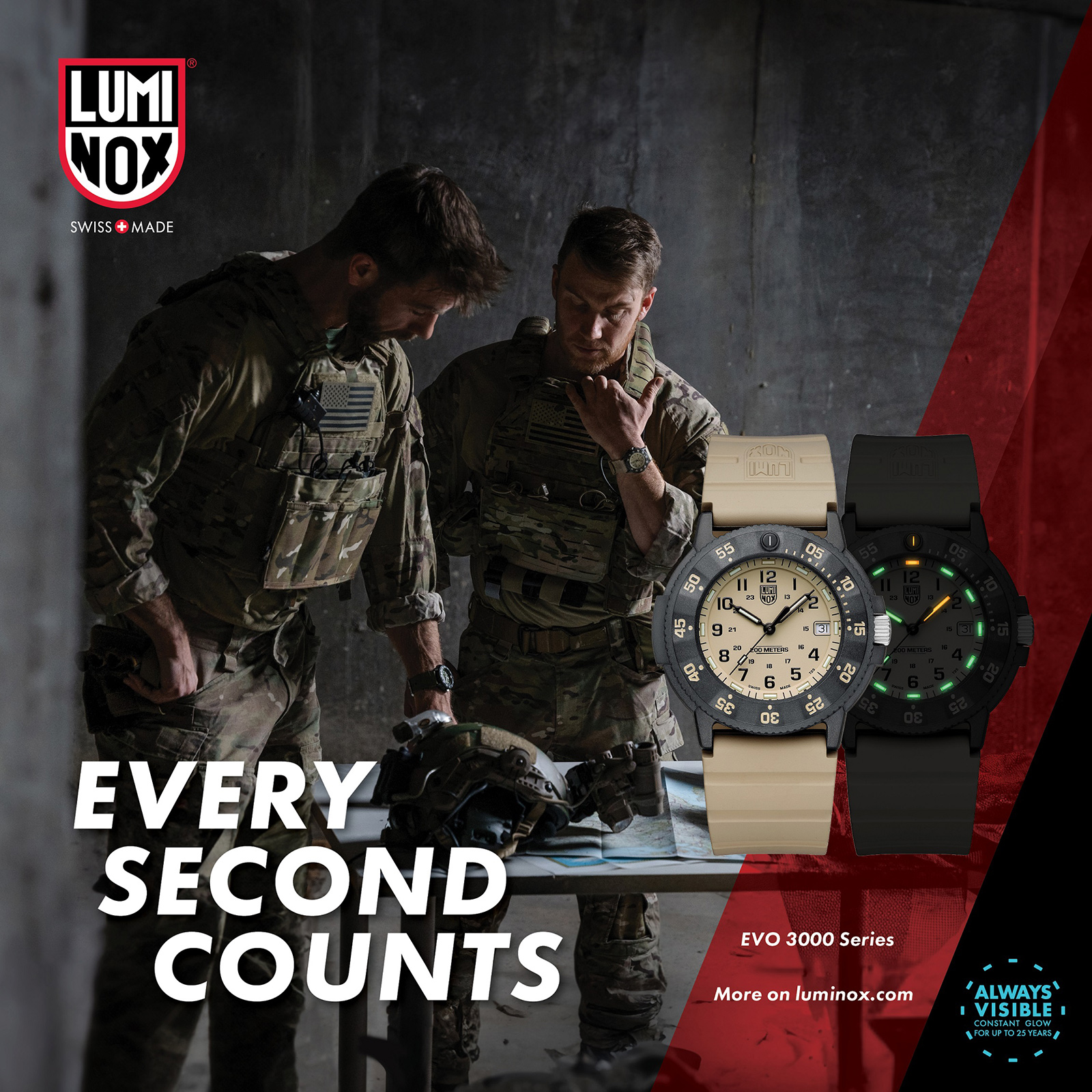 ORIGINAL NAVY SEAL 3000 EVO SERIES | Luminox ルミノックス ...