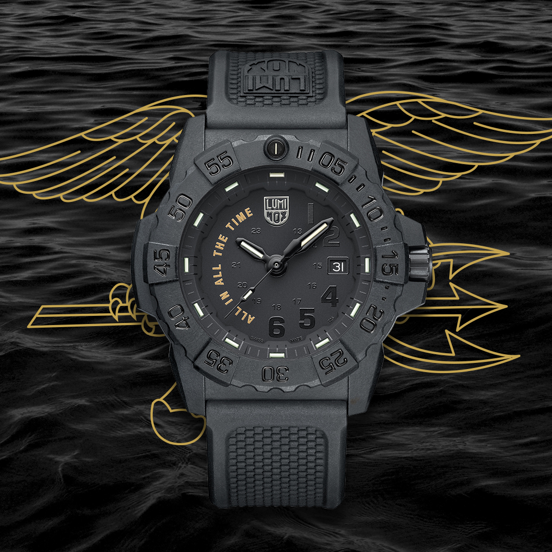 【新品】ルミノックス LUMINOX 腕時計 メンズ 3501.BO ネイビー シールズ 3500 シリーズ NAVY SEAL 3500 SERIES クオーツ（Ronda 515） ブラックxブラック アナログ表示