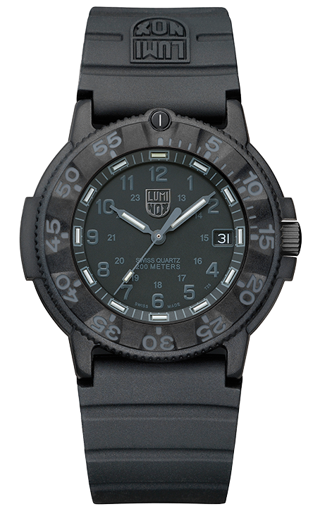 ORIGINAL NAVY SEAL 3000 SERIES Ref.3001.Blackout | Luminox ルミノックス公式サイト