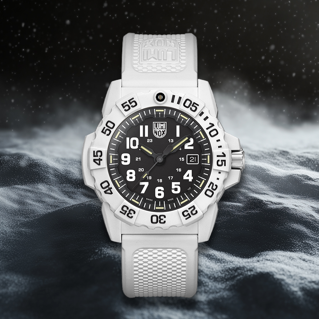 人気ブランドからコーディネートを探す SEAL NAVY 3500 ルミノックス公式 Luminox | Ref.3507.WB SERIES ネイビーシールダイブウォッチシリーズ